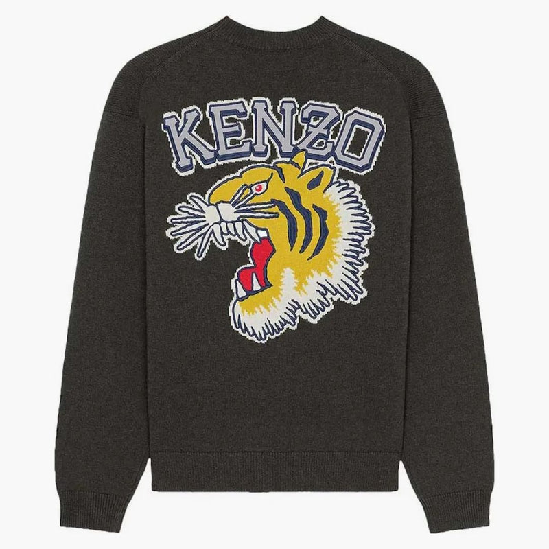 Kenzo Varsity 1970 Sweater Grey