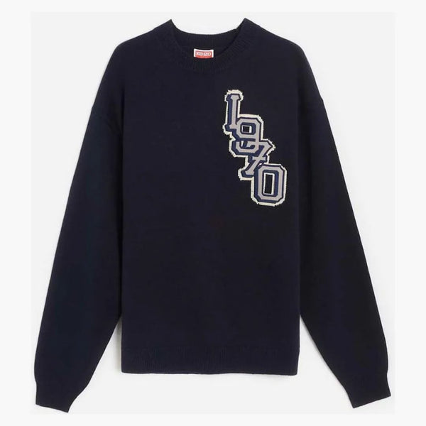 Kenzo Varsity 1970 Sweater Grey