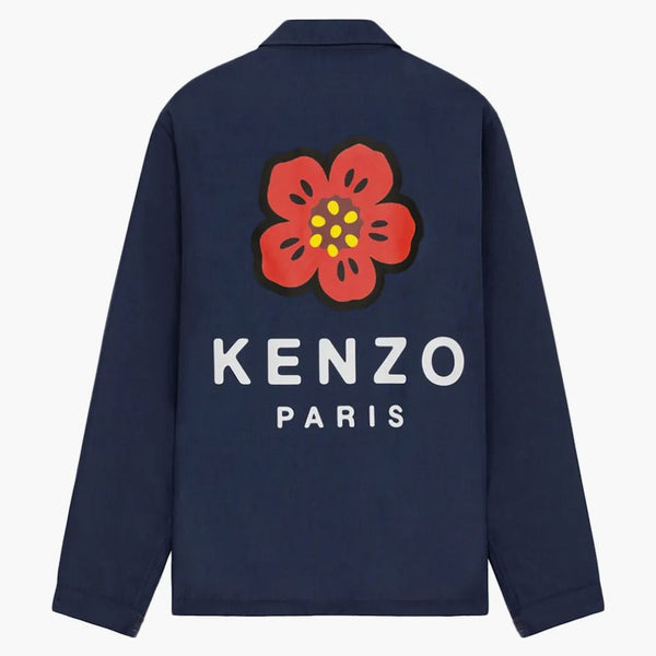 Kenzo X Nigo Boke Flower Coach Jacket Navy