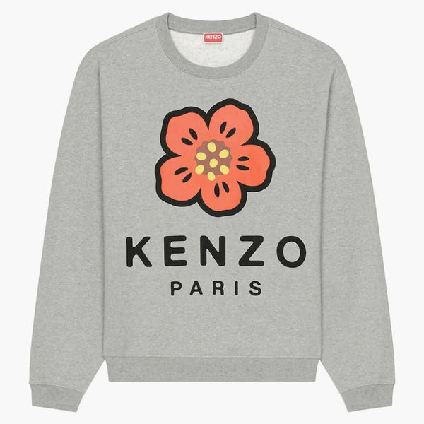 Kenzo X Nigo Boke Flower Crewneck Sweatshirt Pearl Grey