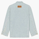 Kenzo X Nigo Boke Flower Women's Crest Denim Workwear Jacke Blue Blue