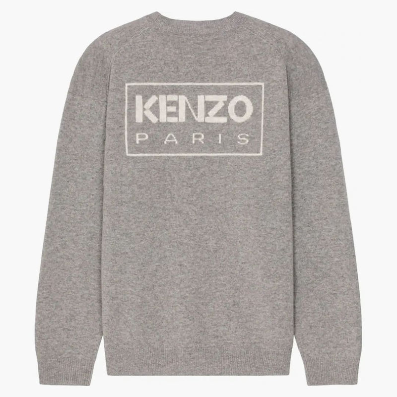 Kenzo x Nigo Paris Merino Wool Jumper Misty Grey