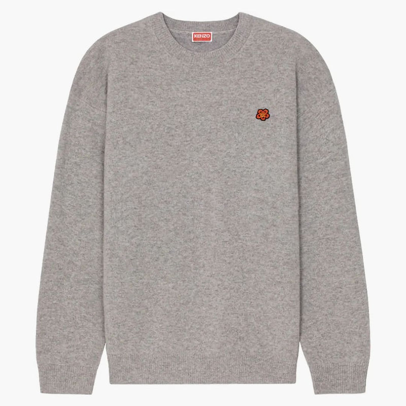 Kenzo x Nigo Paris Merino Wool Jumper Misty Grey