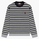 Kenzo X Nigo Striped Jumper Misty Gray