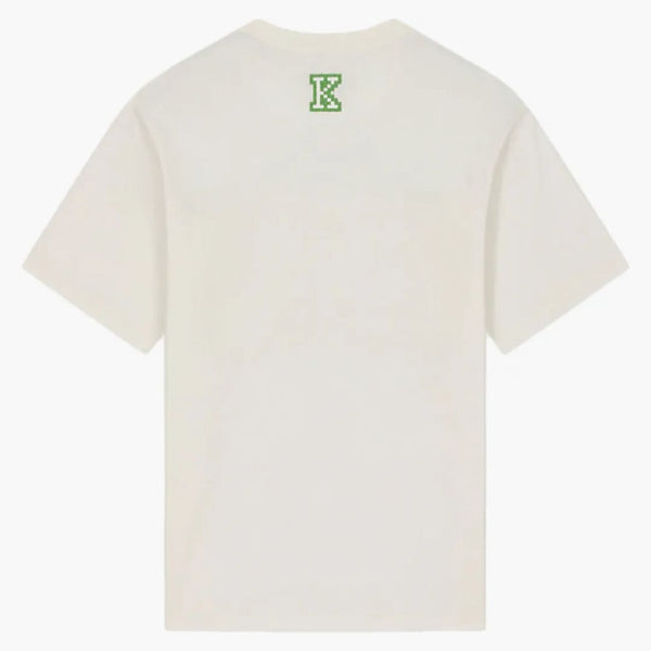 Kenzo x Nigo Tiger Pixel Ogniarna koszulka z białej