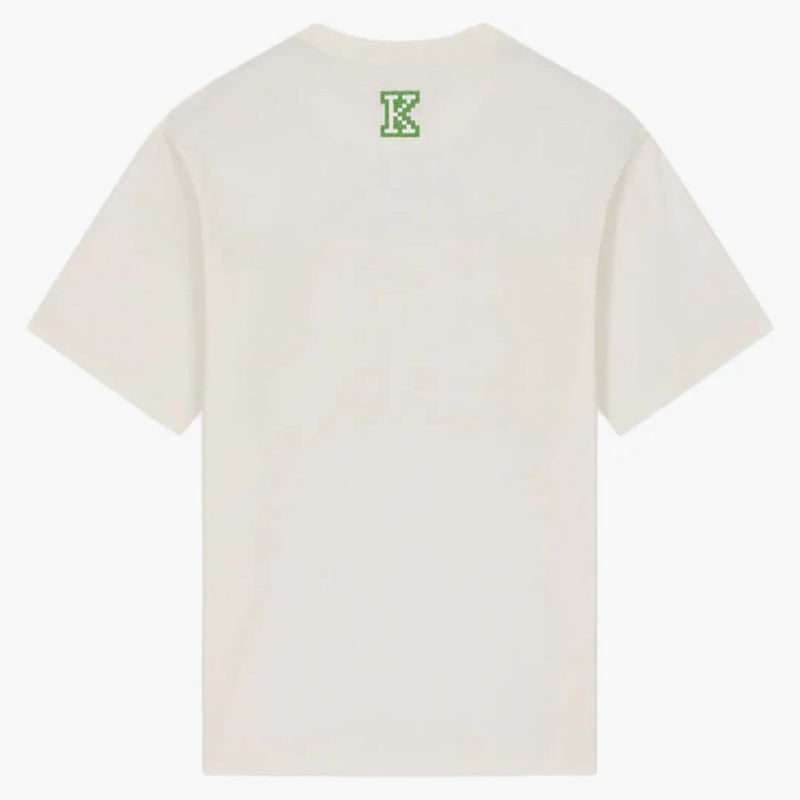 Kenzo x Nigo Tiger Pixel Ogniarna koszulka z białej