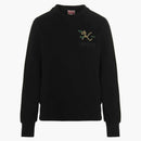 Kenzo X Nigo Tiger Tail Logo Embroidered Sweatshirt Black