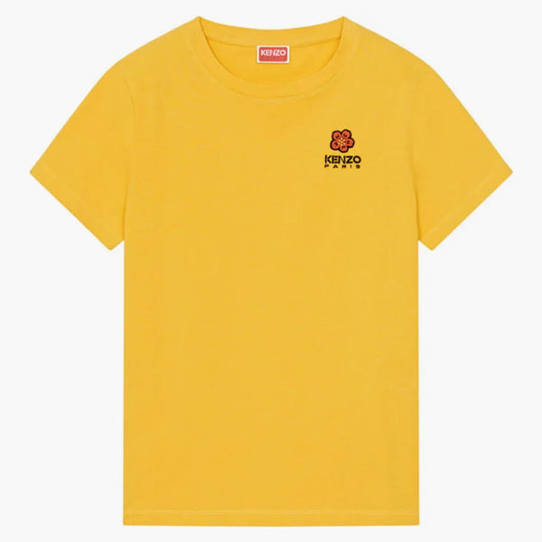 Kenzo x Nigo Women Boke Flower Crest T-shirt Złoty żółty żółty