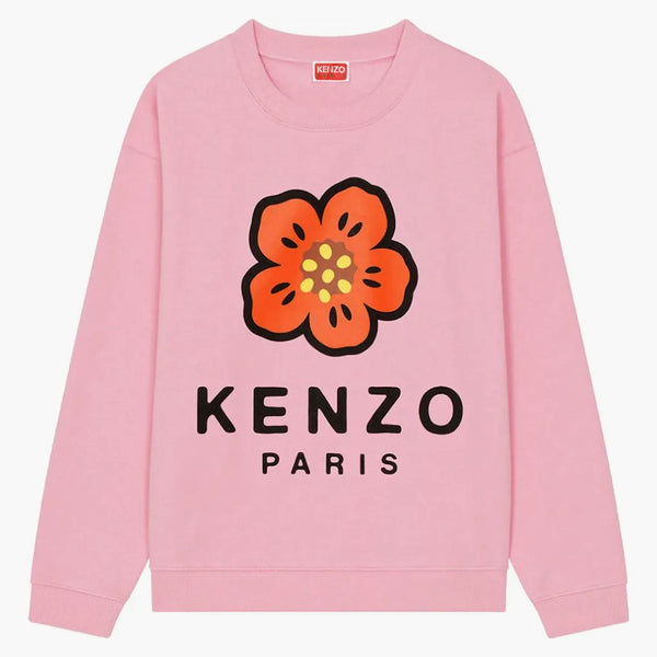 Kenzo x Nigo Women Boke Flower Crewneck bluza róża