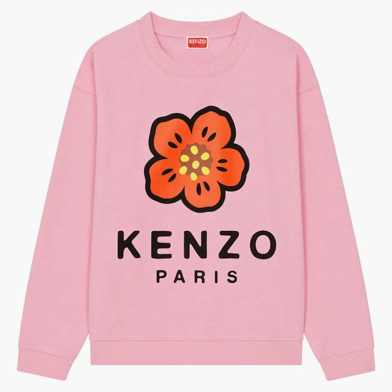 Kenzo x Nigo Women Boke Flower Crewneck bluza róża