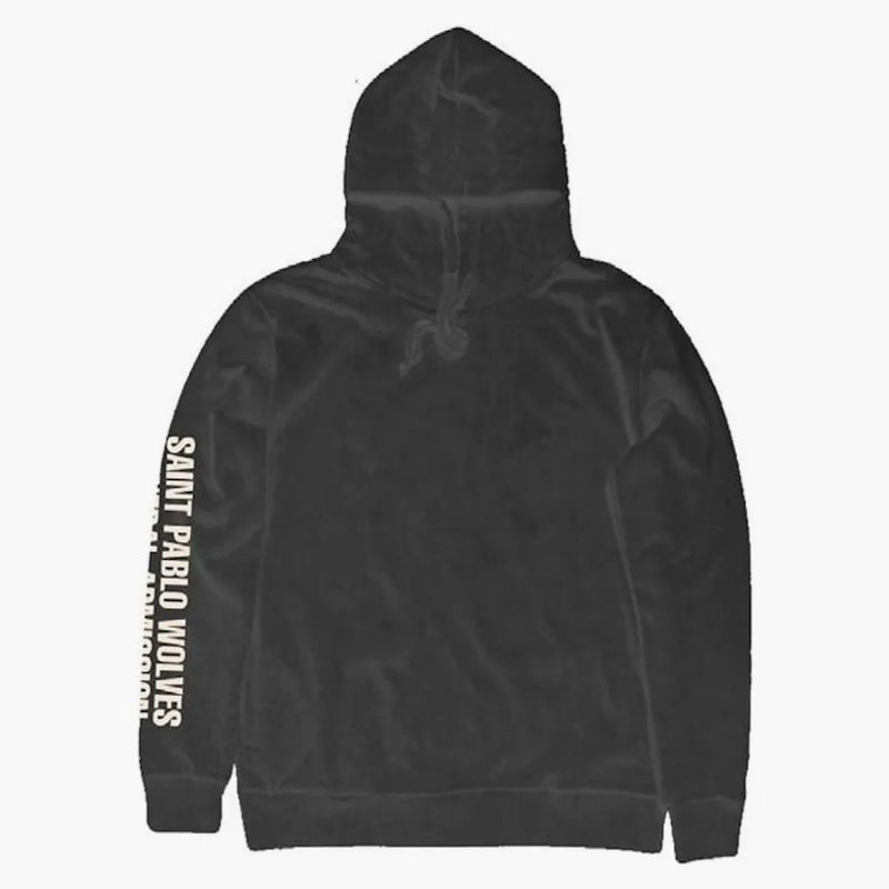 Kanye West Saint Pablo Wolves Hoodie Black