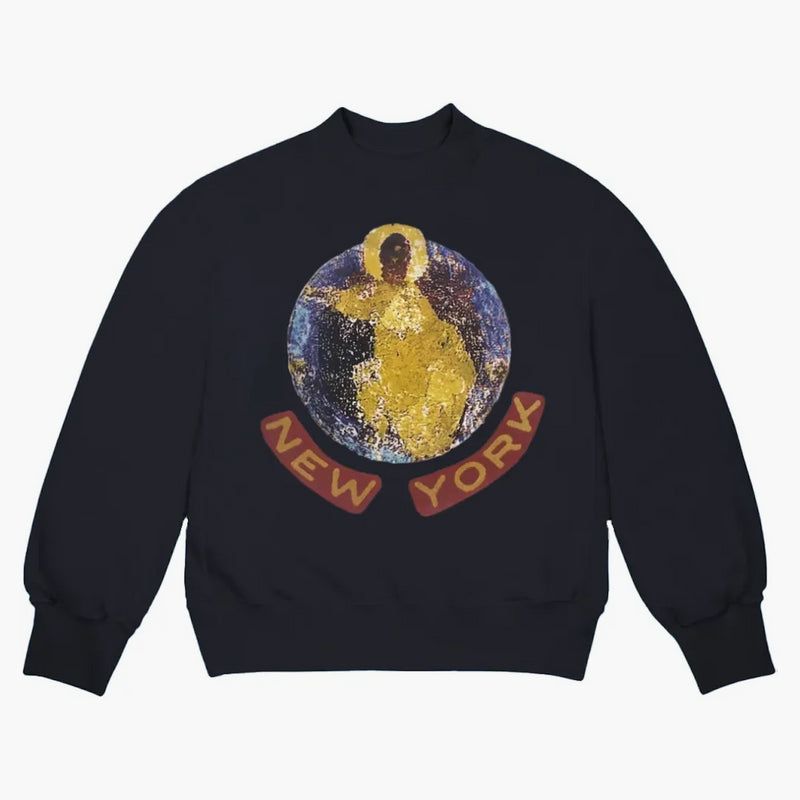 Kanye West Sunday Service New York I CrewNeck Navy