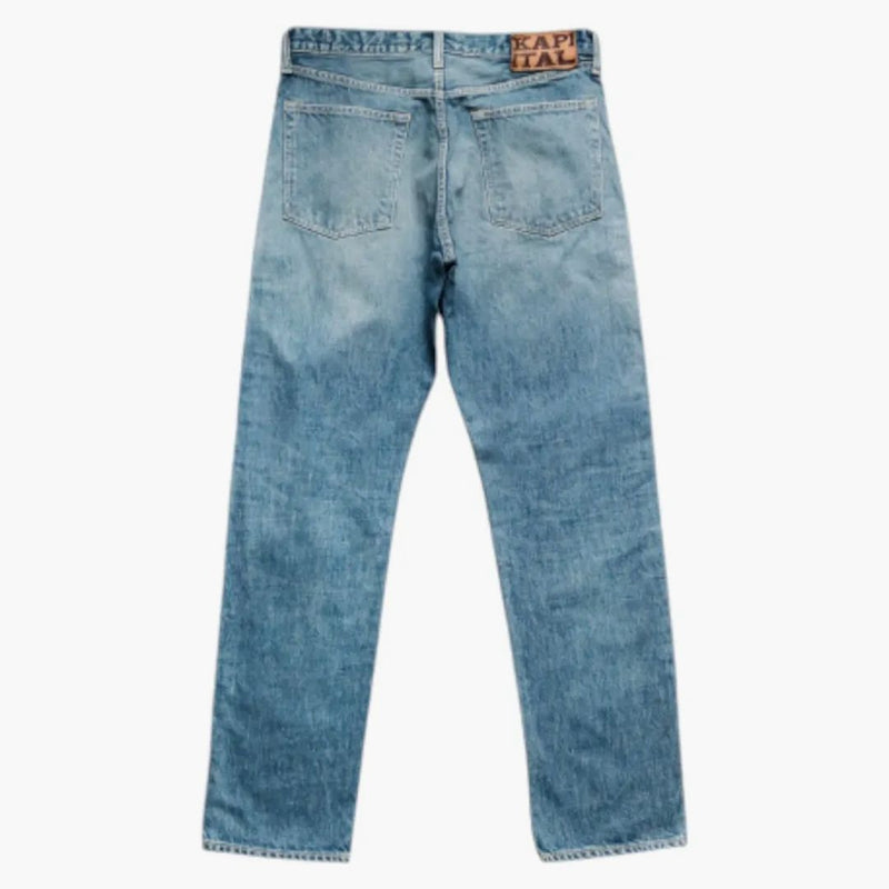 Capitale 14 Oz Denim 5p Monkey Cisco Gemstone Pants Indigo