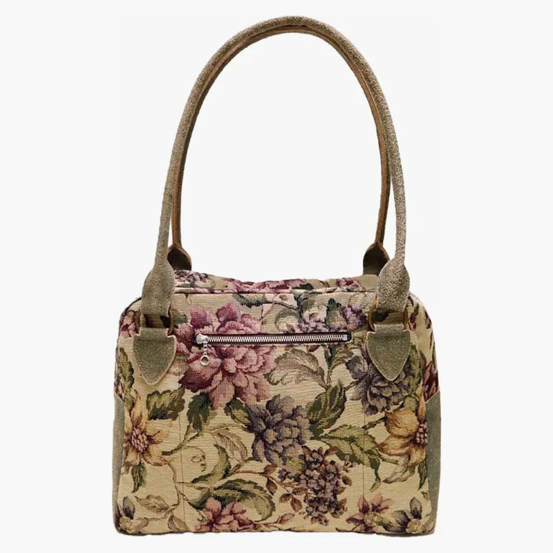 Capital Gobelin Small Flower Fargo Borsa Sand Beige