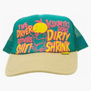 Capital Kountry Dirty Shrink Trucker Cap Turquoise/Beige