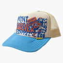 Capital Legs Mini Skirts Forever Trucker has Ecru/Sax