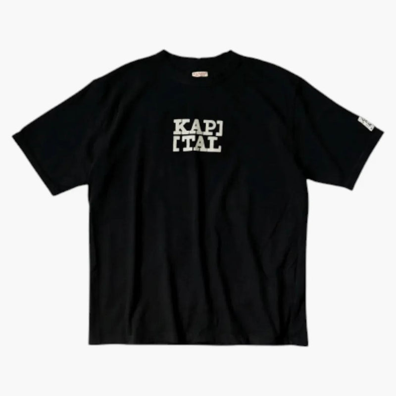 T-shirt di capitale da rookie in equipaggiamento nero