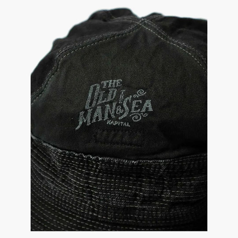 Kapitál starý muž a moře 11,5oz denim má černou