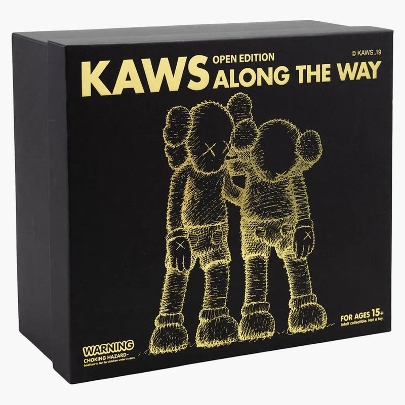 Kaws Along The Way Vinyl Figure Black