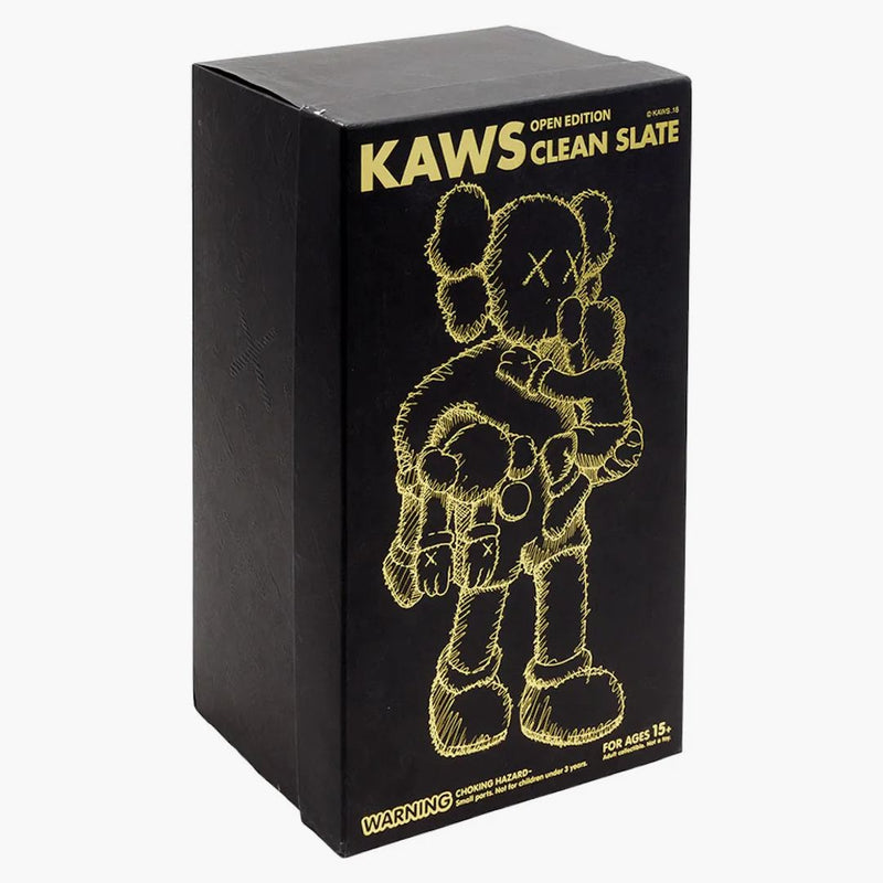 Kaws Clean Slate Vinyl Figure Black
