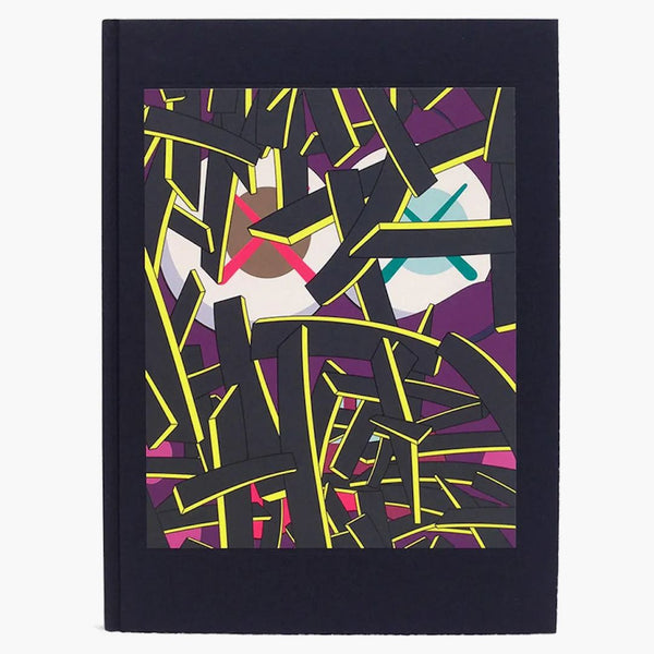 Kaws driftstopp av inbunden bok svart