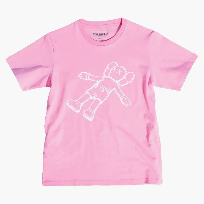 Kaws Holiday Companion Tea Pink