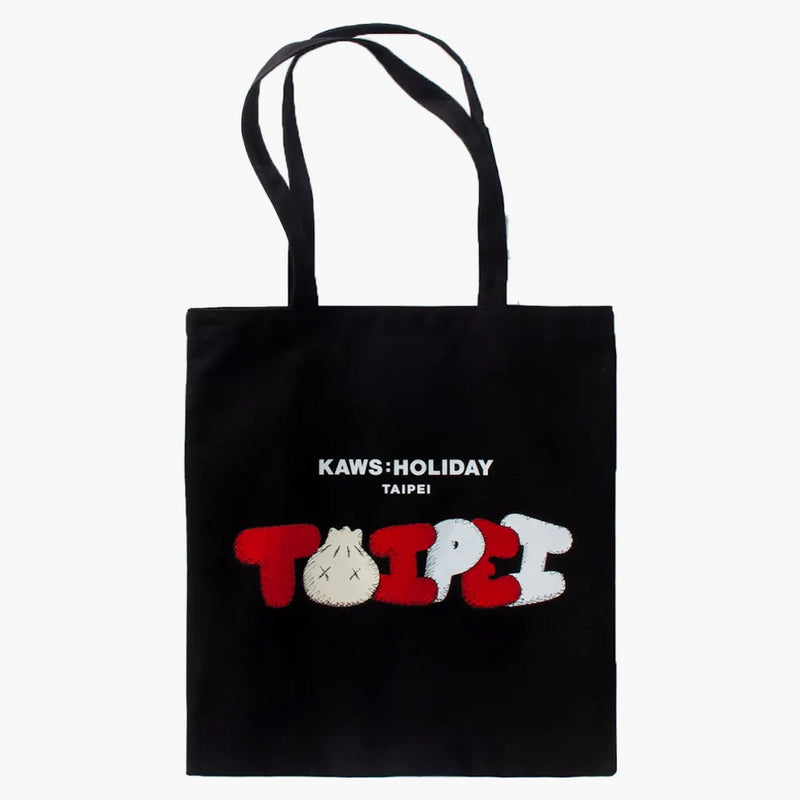 Kaws Holiday Limited Taipei dead bag black/red