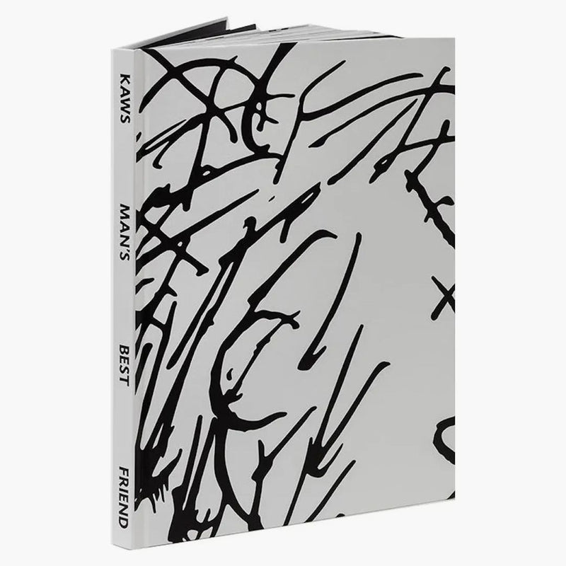 Kaws mans bästa vän inbundna bok White
