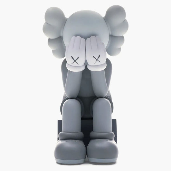 Kaws Passing Through Open Edition Vinyl Figure Gray