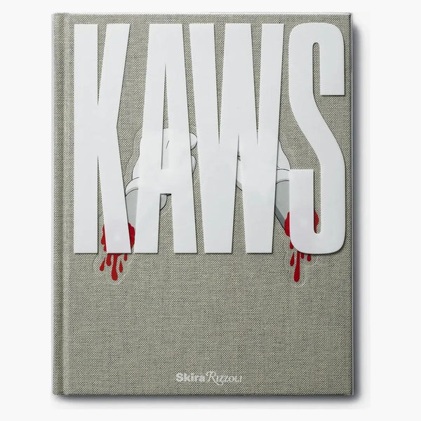 Kaws Rizzoli Hardcover Book Gray