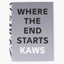 Kaws Where the End Starts Hardcover Book Gray