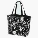 Kaws X Uniqlo X Peanuts Snoopy Pattern Dead Bag Black
