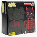 Kaws X Medicom Buss Stop Series Volym 1 Vinyl Toy Black/Red