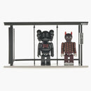 Kaws X Medicom Buss Stop Series Volym 1 Vinyl Toy Black/Red