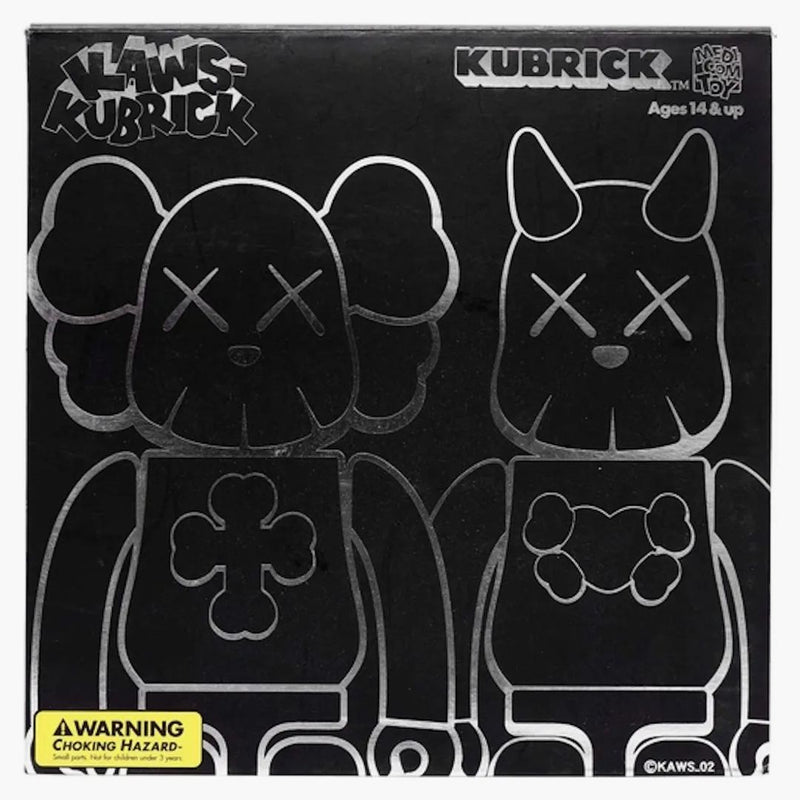 Kaws X Medicom Bus Stop Series Volume 5 Vinyl Toy Silver/Silver