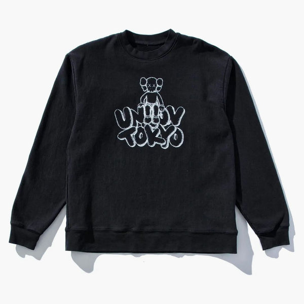 Kaws X Union Tokyo Crewneck Black - Buy at Hypeneedz