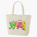 Kaws X Uniqlo Logo Dead Bag Beige