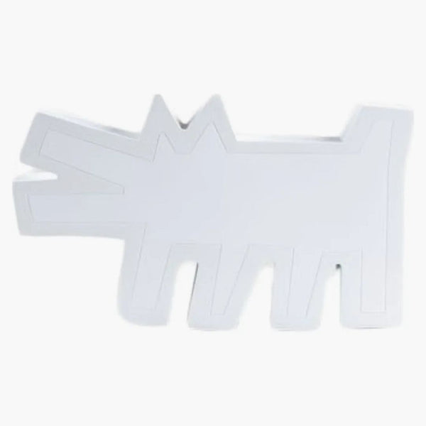 Keith Haring X Medicom Barking Dog Statue Figure White