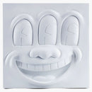 Keith Haring X Medicom Three Eyed Smiling Face State Figure White