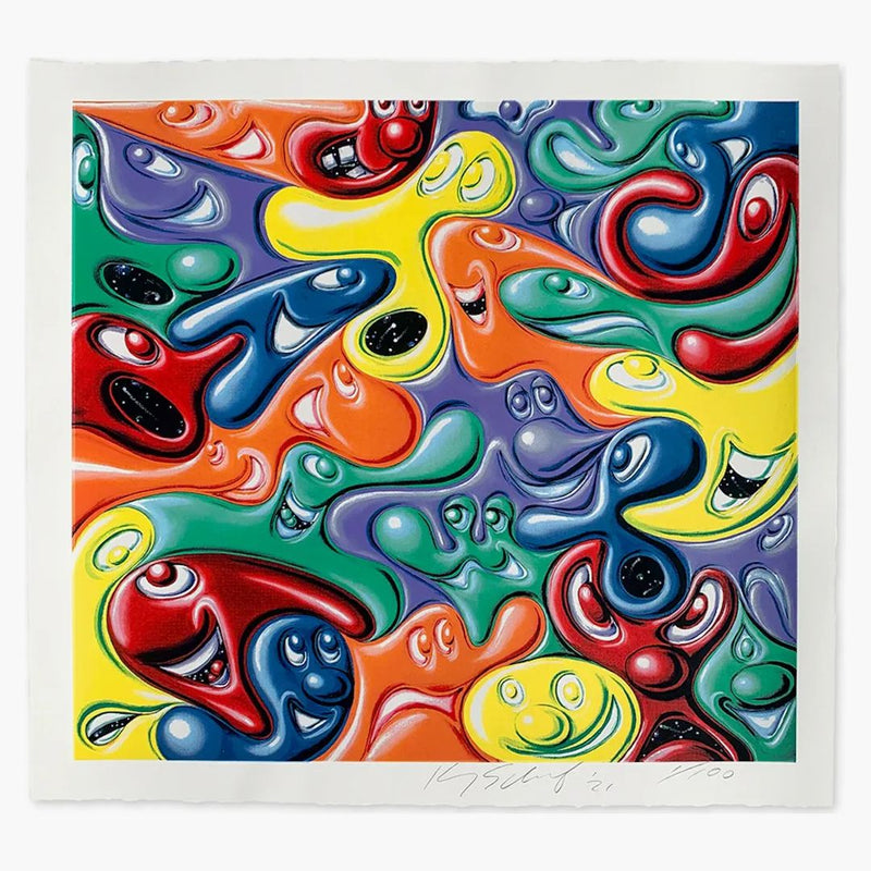 Kenny Scharf Yummy Print (podpisany, wydanie 100)