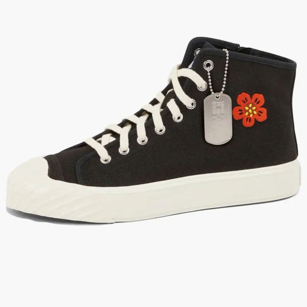 Kenzo School High Top Trainers Black