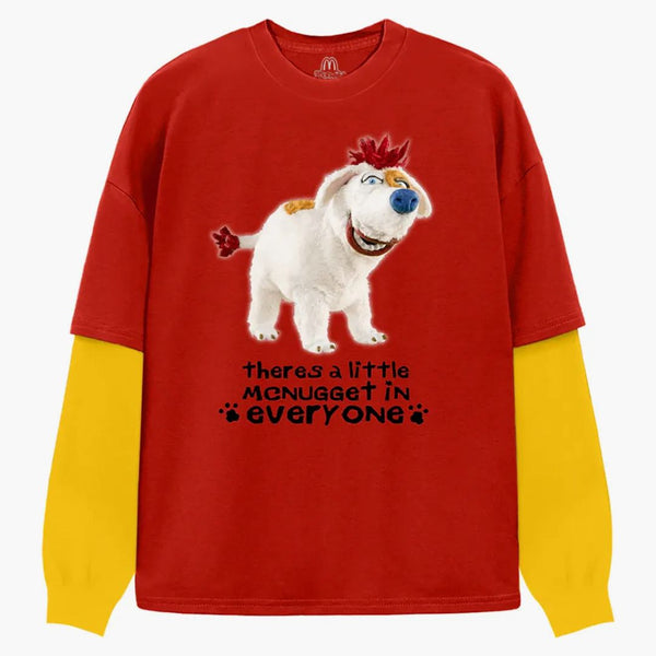 Kerwin Frost x McDonald's Sundae Thermal Layred Shirt Orange