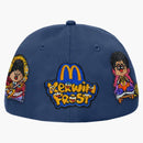 Kerwin Frost x McDonald's Uptown Moe Logo dopasowany Cap Navy