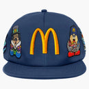 Kerwin Frost x McDonald's Uptown Moe Logo dopasowany Cap Navy