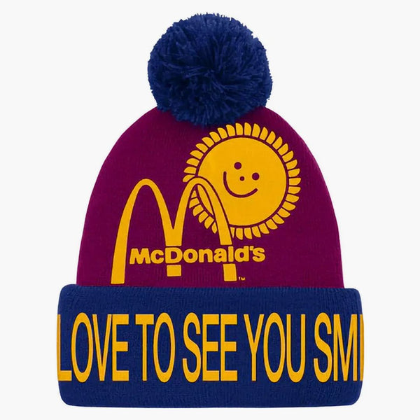 Kerwin Frost x McDonald's milujeme vás, když tě vidíme s úsměvem beanie multicolor