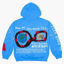 Kid Cudi Cpfm for Motm III Life Goes by Hoodie Blue