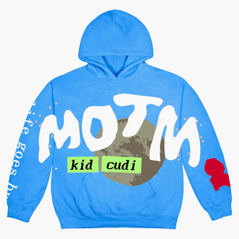 Kid Cudi Cpfm For Motm Iii Life Goes By Hoodie Blue