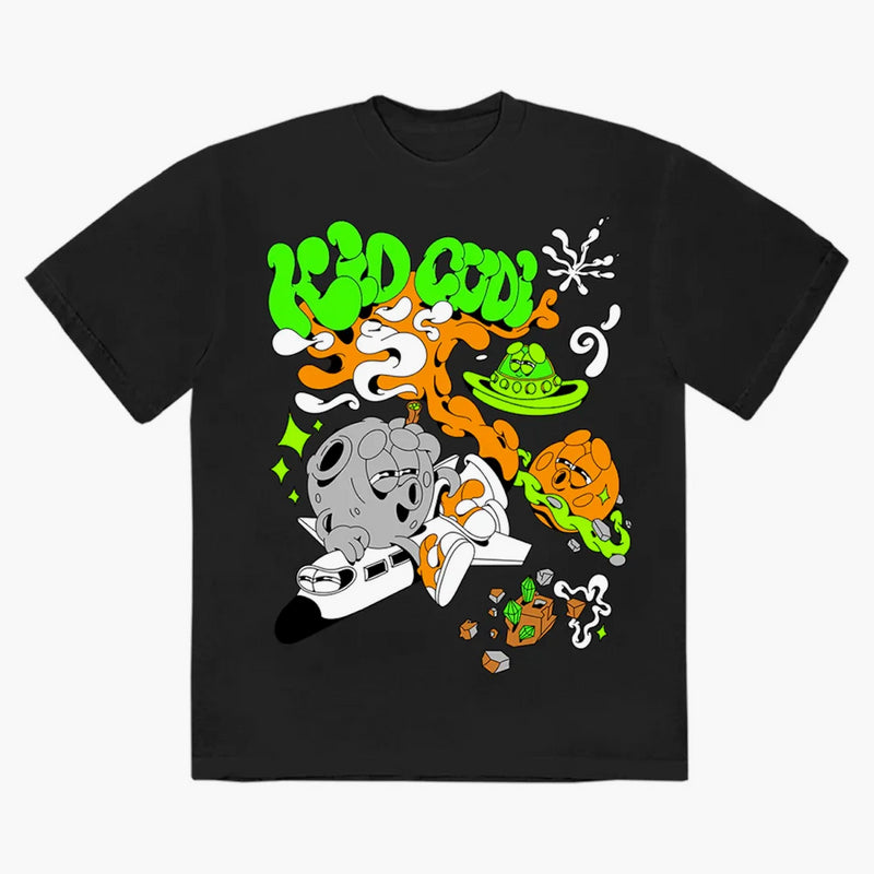 Kid Cudi Moonrock Camiseta Negra