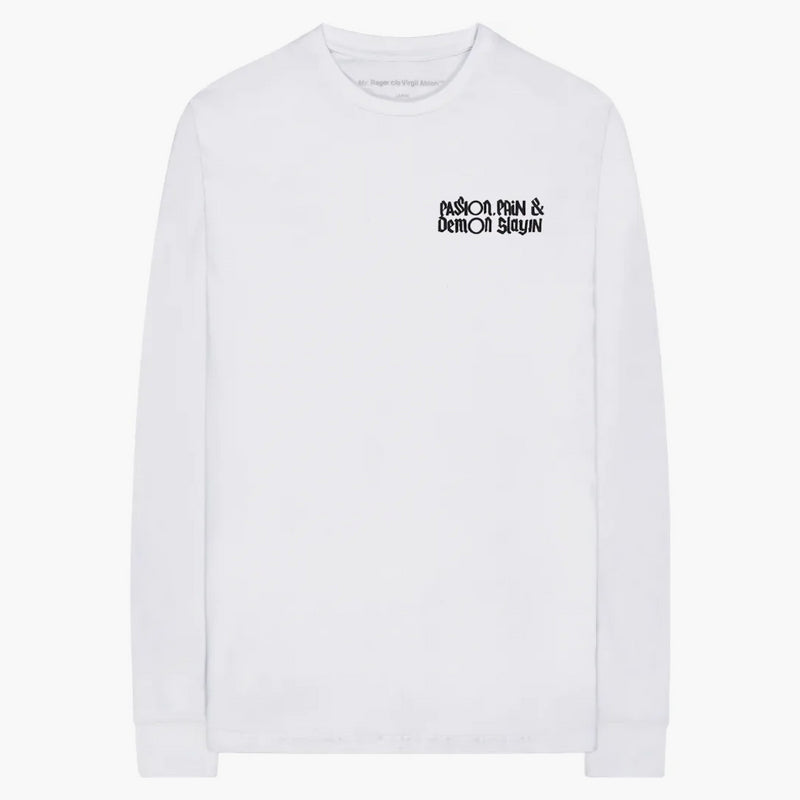 Kid Cudi x Virgil Abloh Mr. Rager IV Longsleeve White