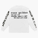 Kid Cudi Rose L/s Tee White